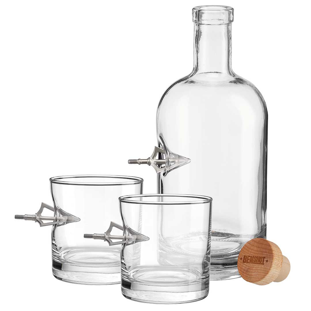 Broadhead Decanter Set with Two Rocks Glasses Canada - Image 1