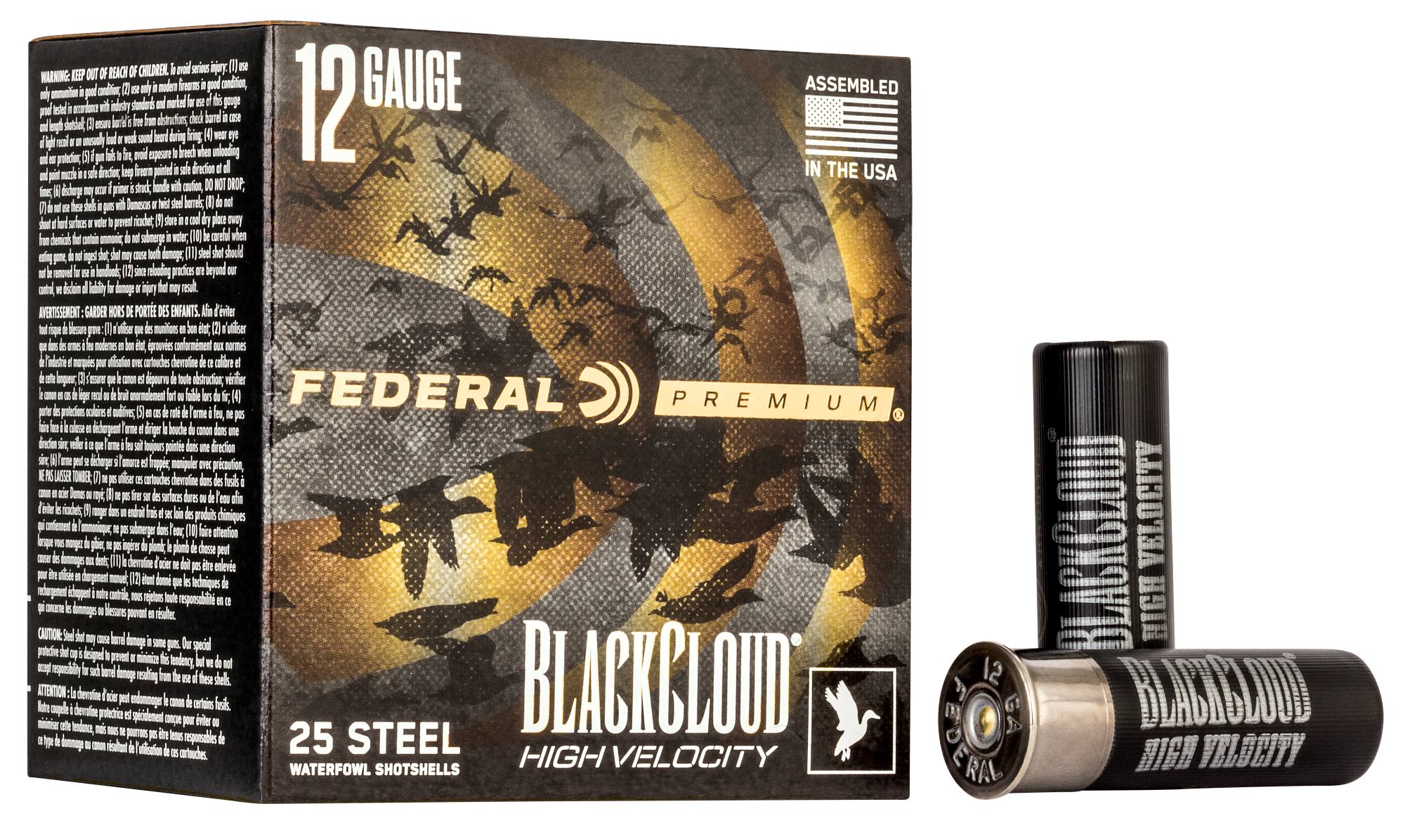 Federal Black Cloud High Velocity 12GA 3" 1-1/8oz #3 25rd
