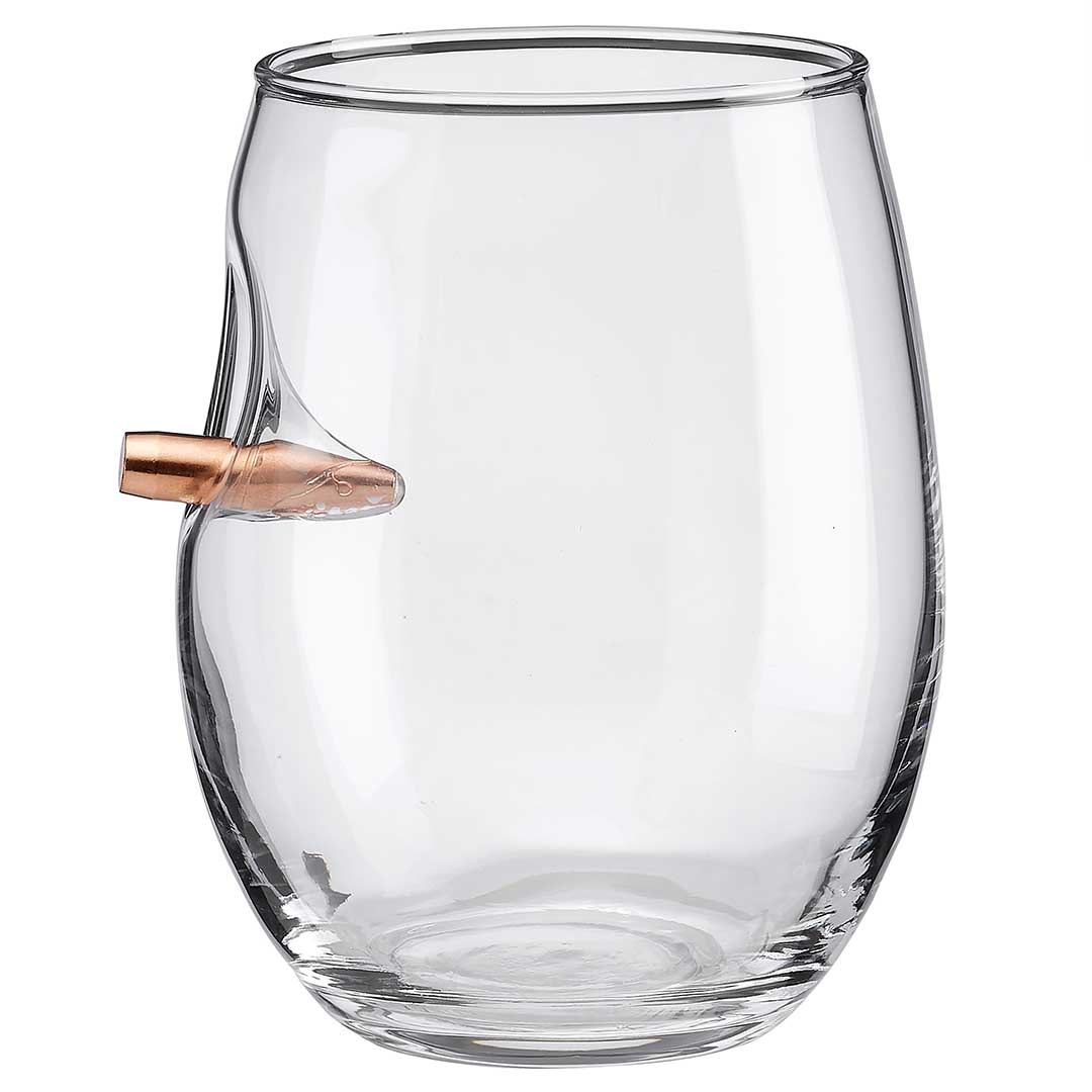 .308 Wine Glass Canadian Flag
