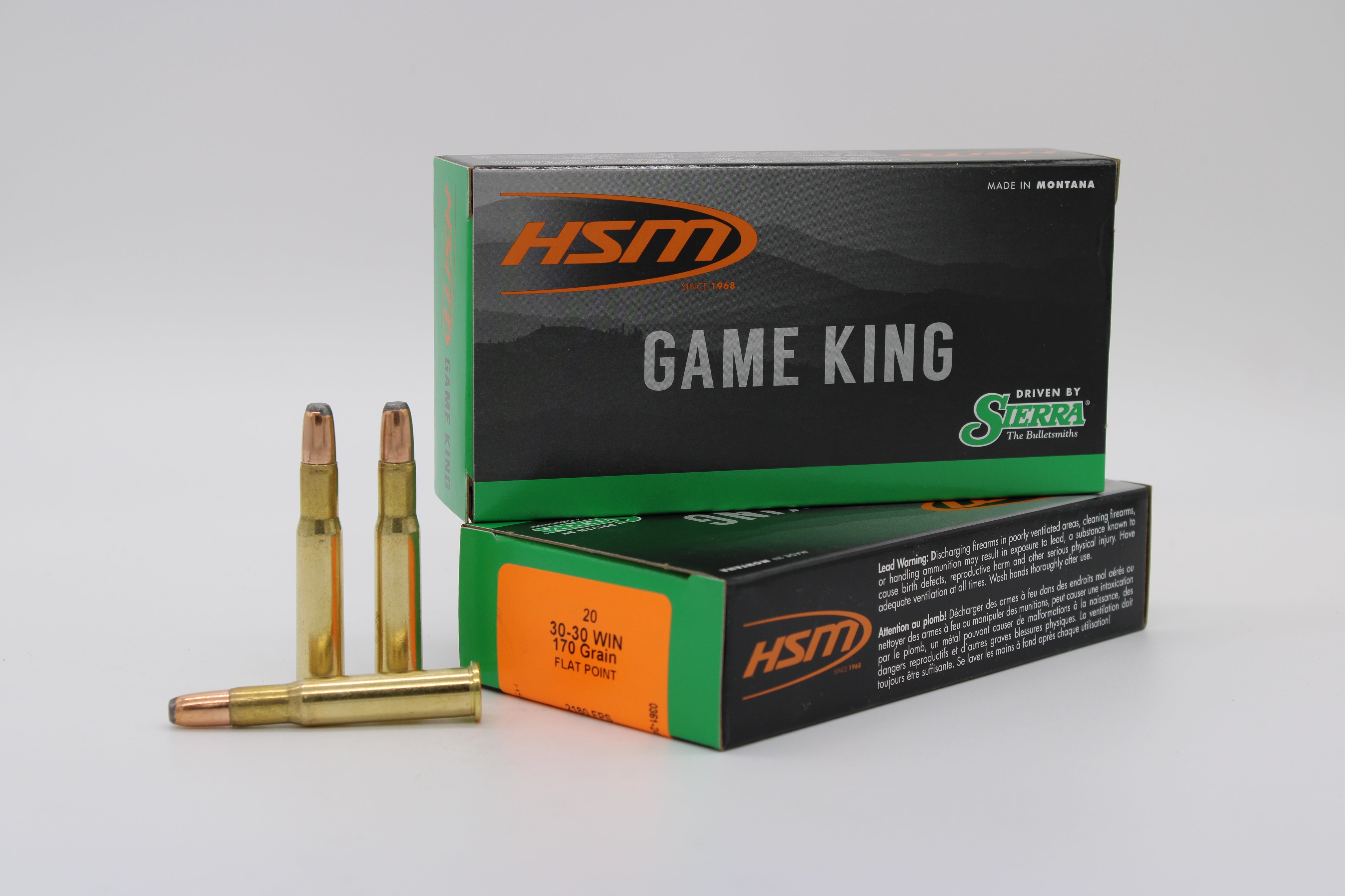 HSM Game King .30-30 Win 170gr 20rd