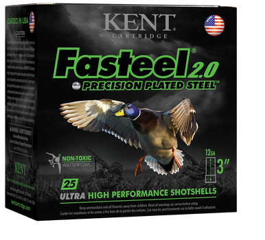 Kent Cartridge Fasteel 2.0 12ga 3" #1 1-1/8oz