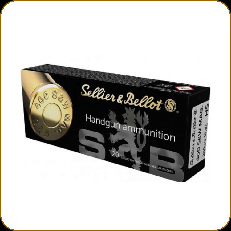 Sellier & Bellot .460 S&W 260gr XRD-G Copper 20rd