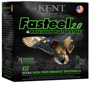 Kent Cartridge Fasteel 2.0 12ga 3.5" #2 1-3/8oz