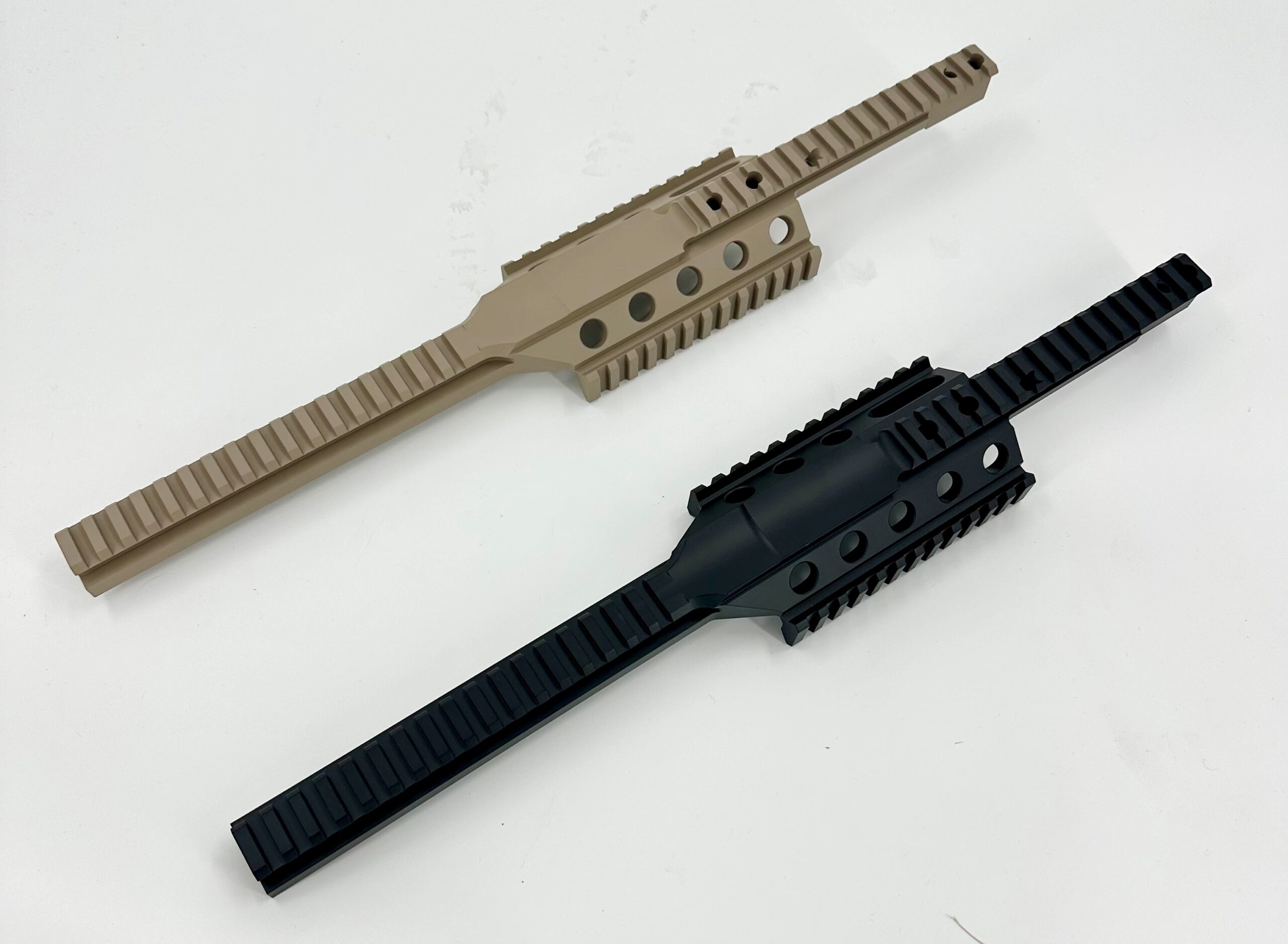 MIRS Rail Base McMillan Long Action 20 MOA Tan