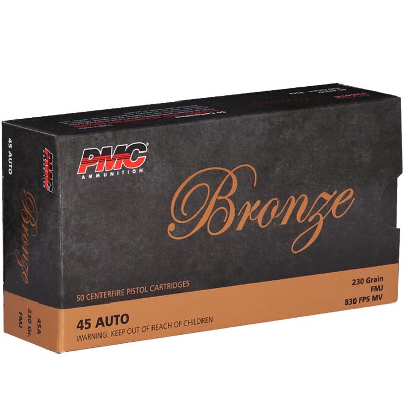 PMC Bronze .45 ACP 230gr FMJ 50rd