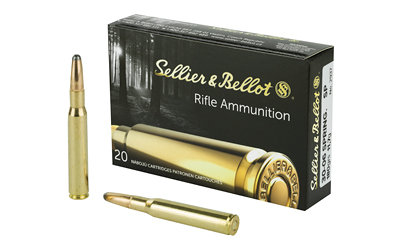 Sellier & Bellot .30-06 Springfield 180gr SP 20rd