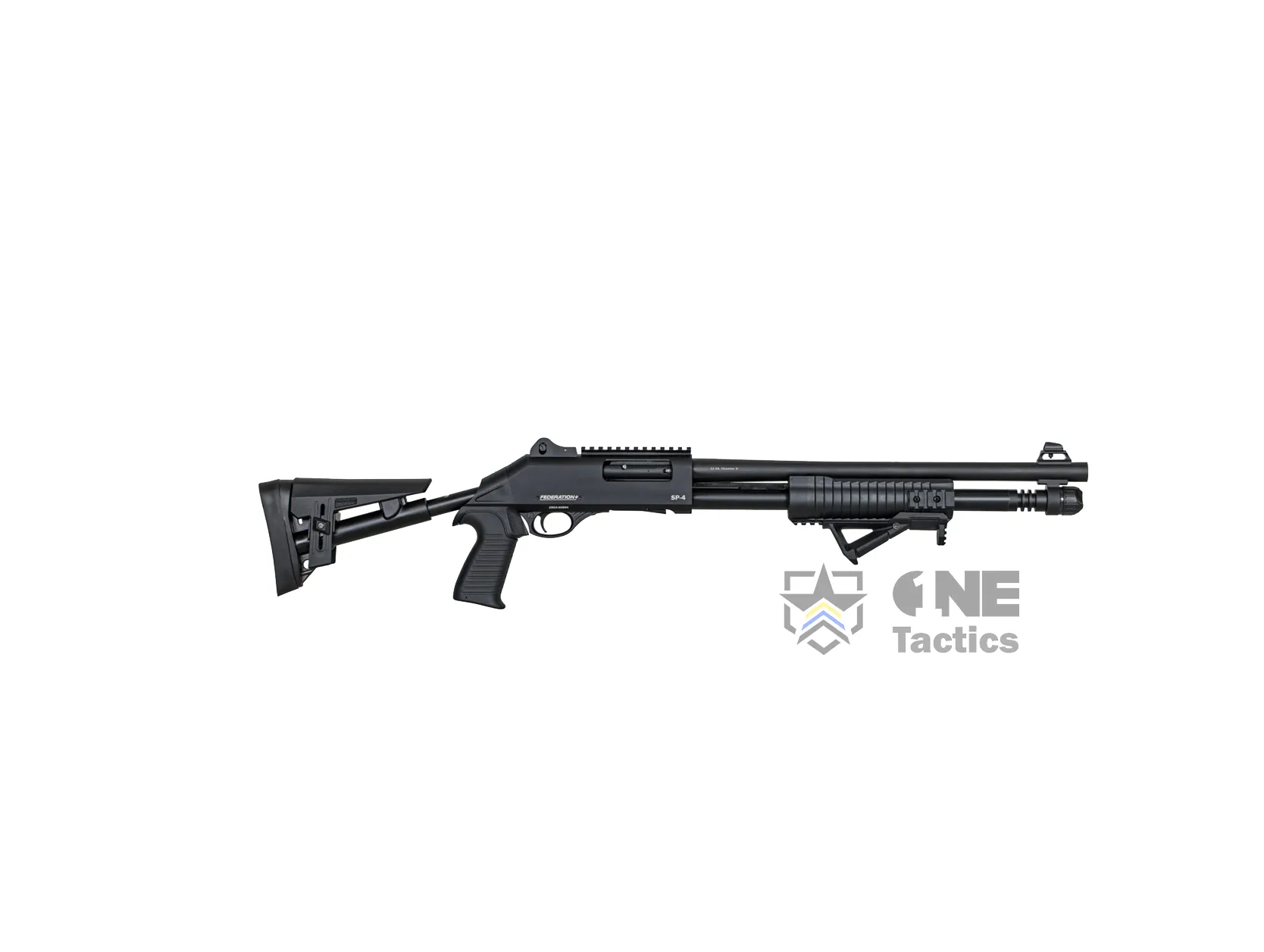 Federation Firearms SP-4 Pump M4 Clone 12ga 18.7" Black Canada - Image 1
