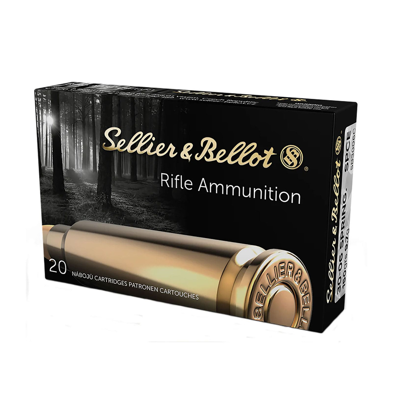 Sellier & Bellot .30-06 Springfield 150gr SPCE 20rd
