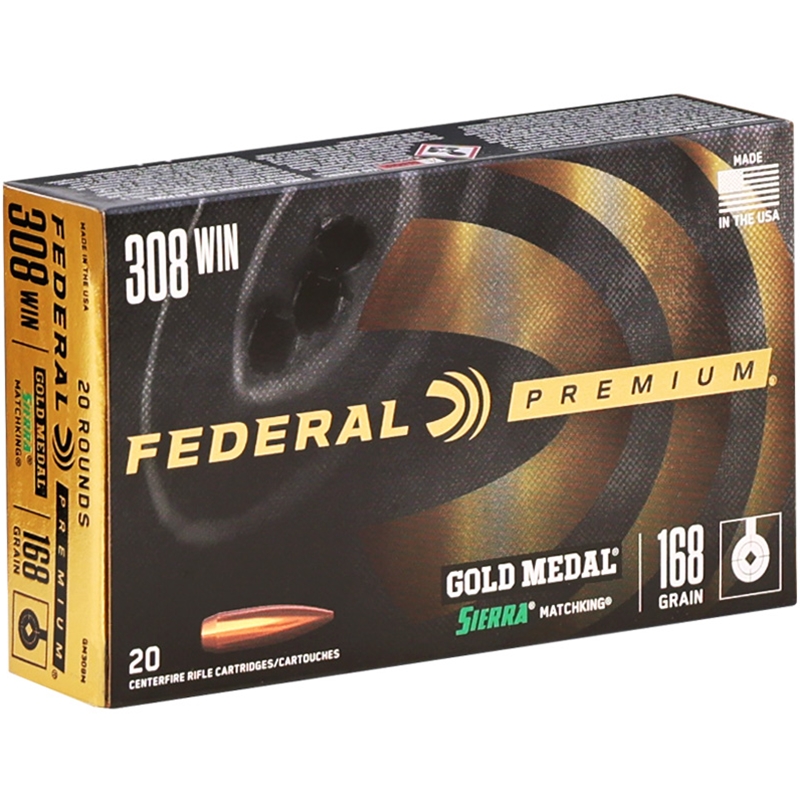 Federal Gold Medal 165gr 20rd