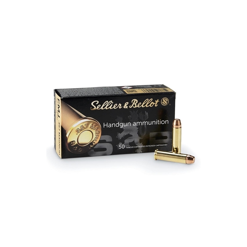 Sellier & Bellot .357 Magnum 140gr FMJ 50rd