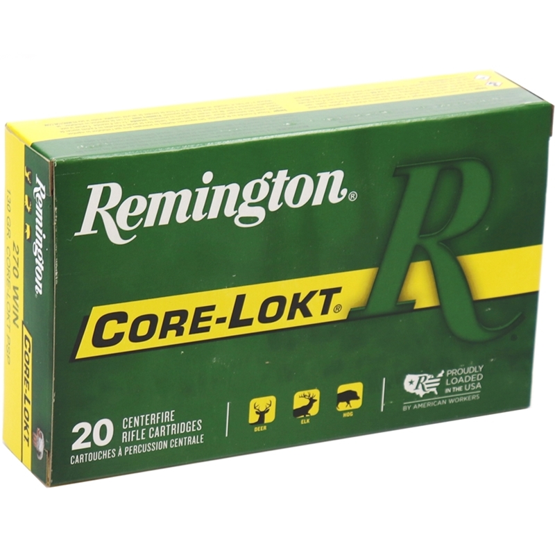 Remington Core-Lokt .270 Win 130gr PSP 20rd